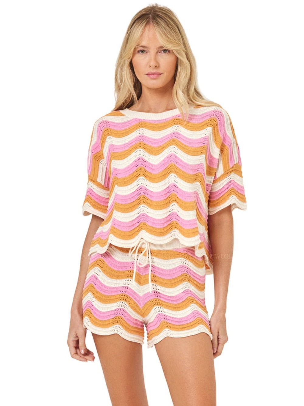 L*space Make Waves Knit Sweater Top